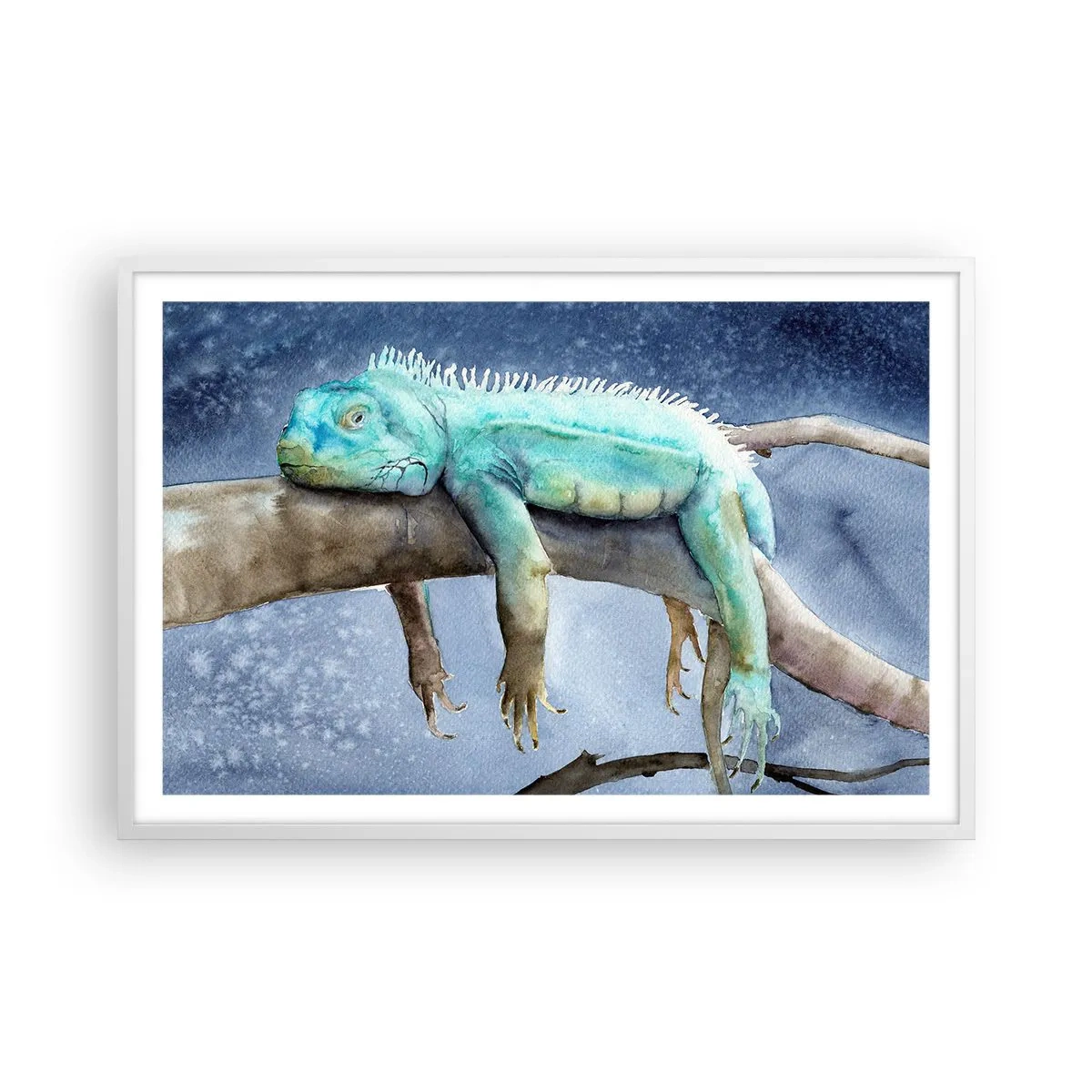 Plakat w białej ramie - Jest dobrze! - 91x61 cm