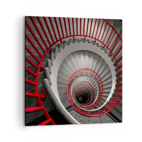 Obraz na płótnie - Zabawy architektury - 60x60 cm