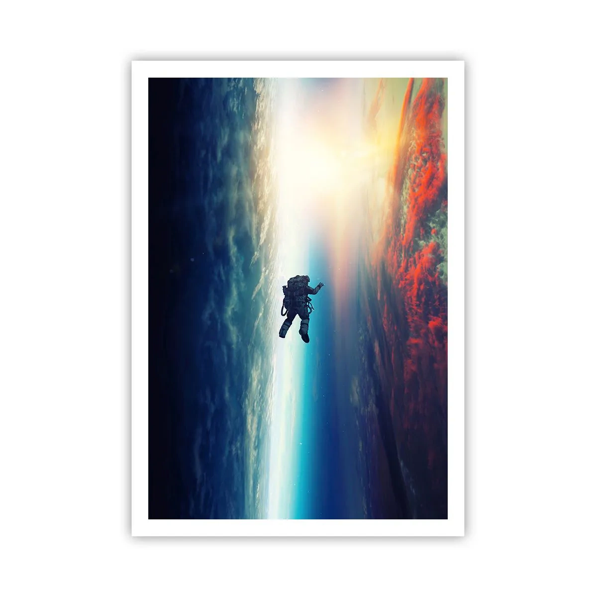 Plakat - Mierzyć się ze wszechświatem - 70x100 cm