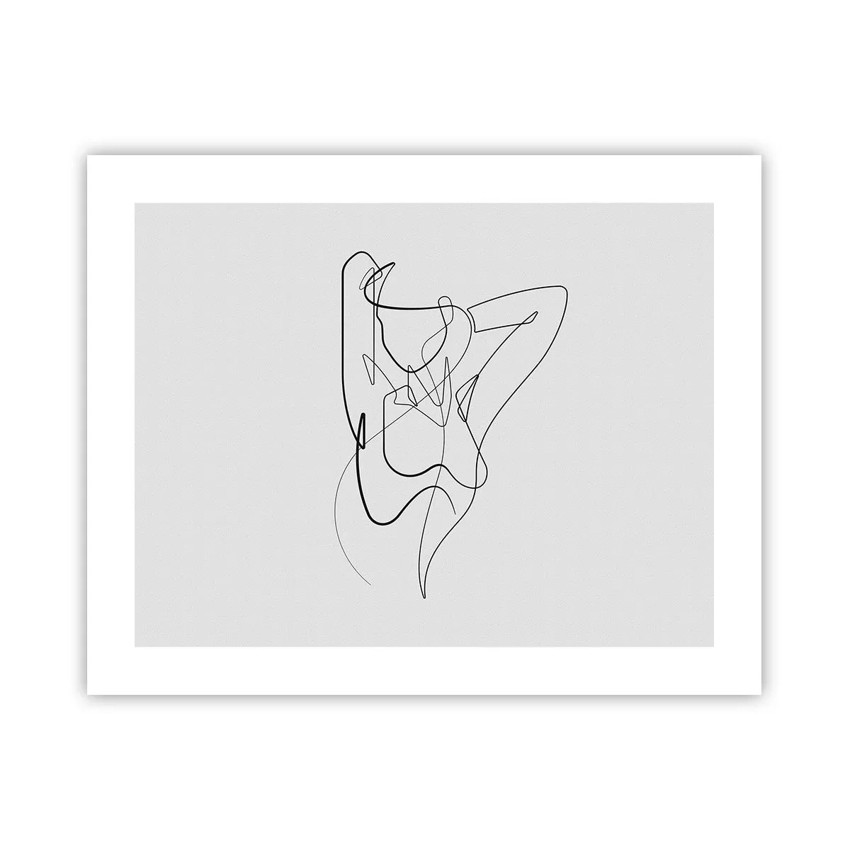 Plakat - Naprawdę, jaka jesteś... - 50x40 cm