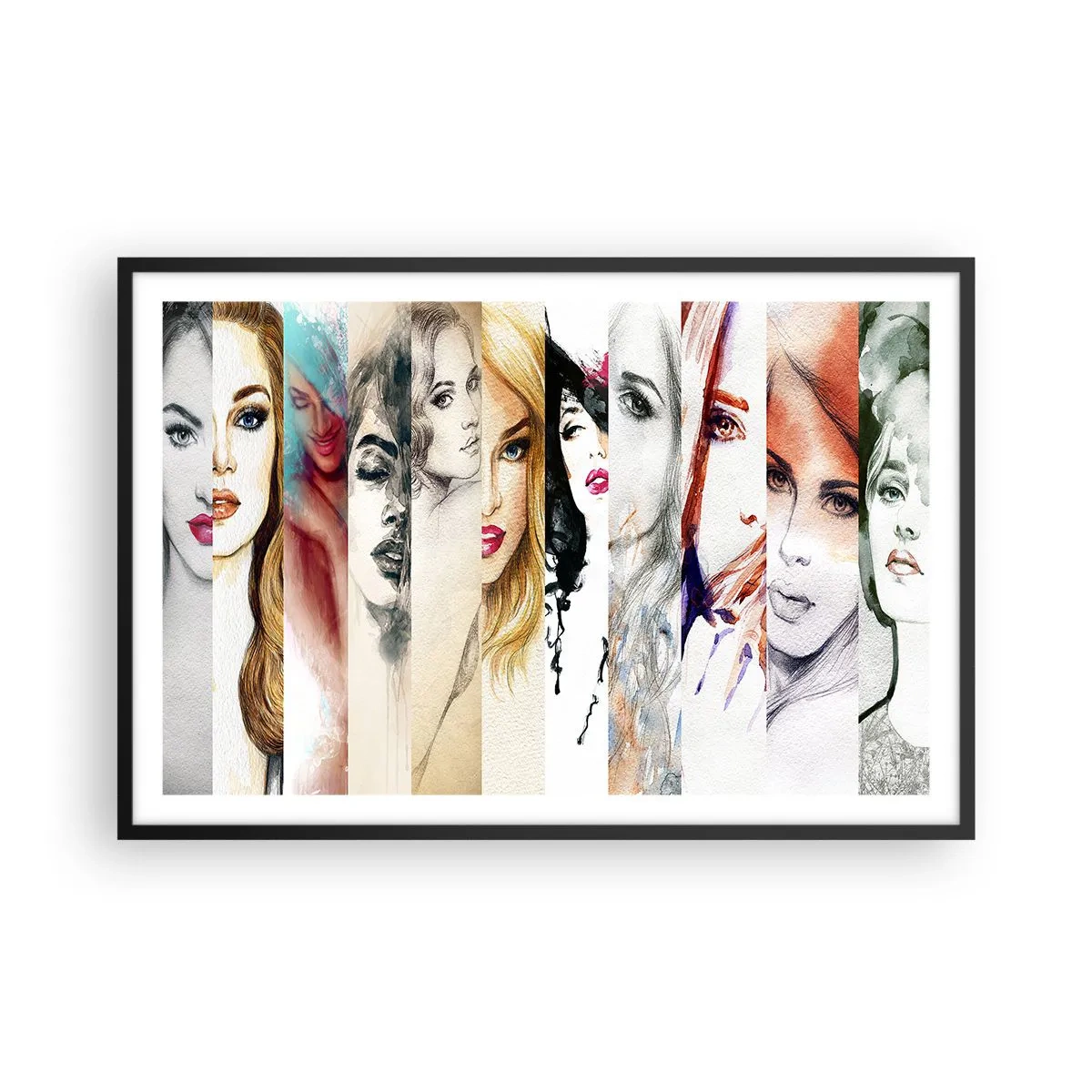 Plakat w czarnej ramie - I zawsze to TY - 91x61 cm