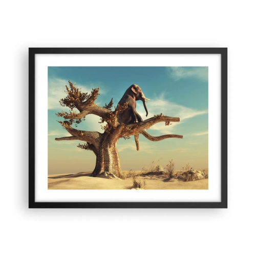 Plakat w czarnej ramie - Nowy punkt widzenia - 50x40 cm