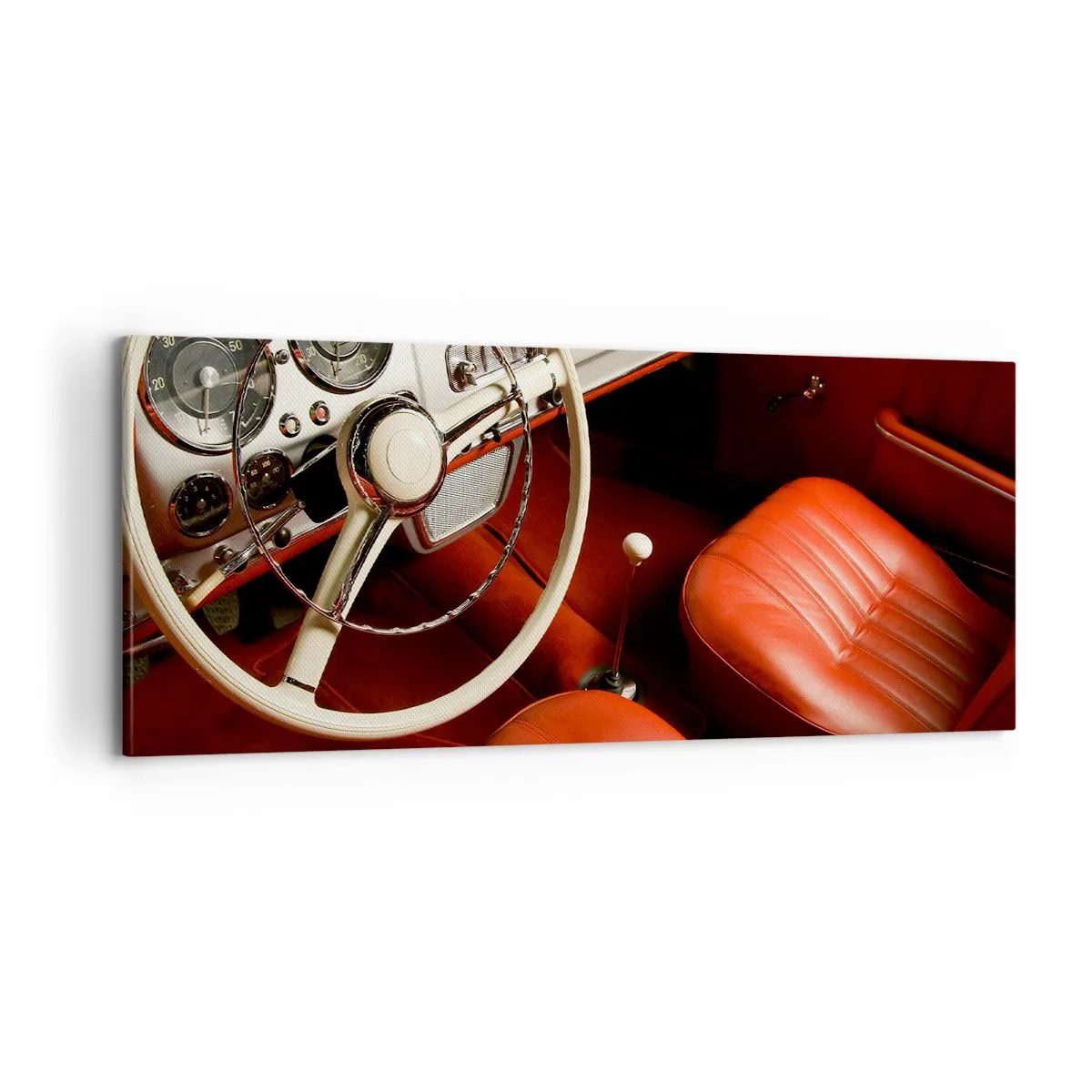 Obraz na płótnie - Luksus w stylu vintage - 100x40 cm