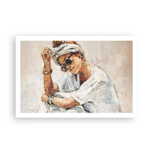 Plakat - Portret w pełnym słońcu - 91x61 cm