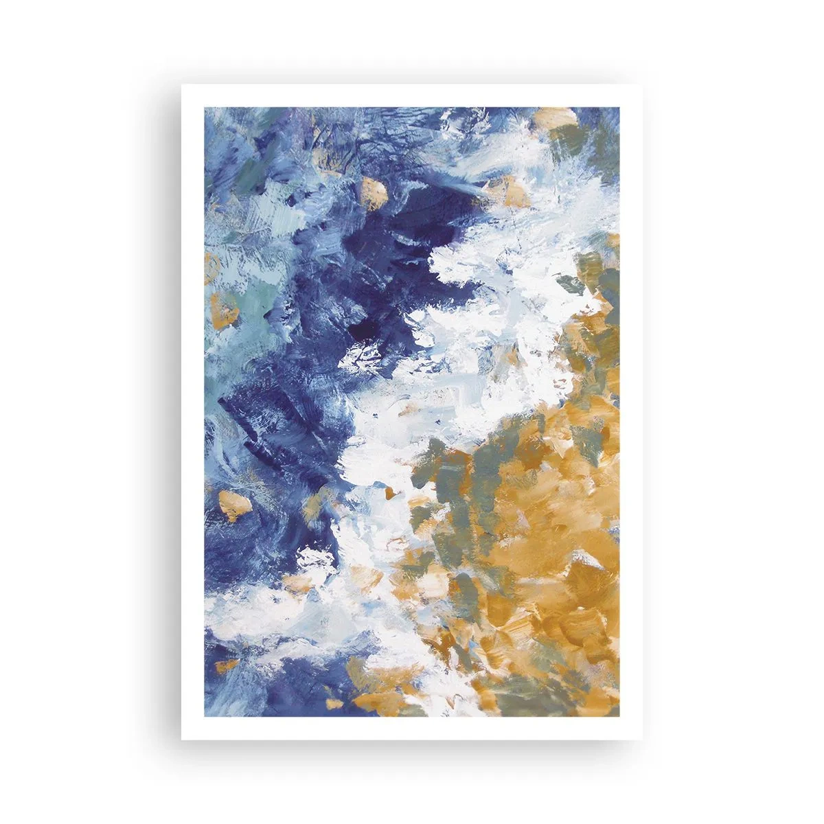 Plakat - Taniec żywiołów - 70x100 cm