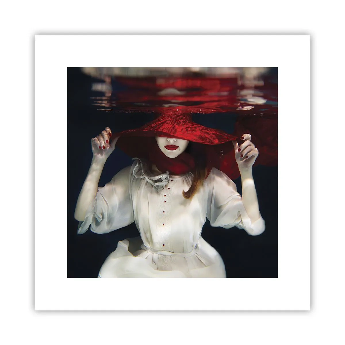 Plakat - Dziwożona - 30x30 cm