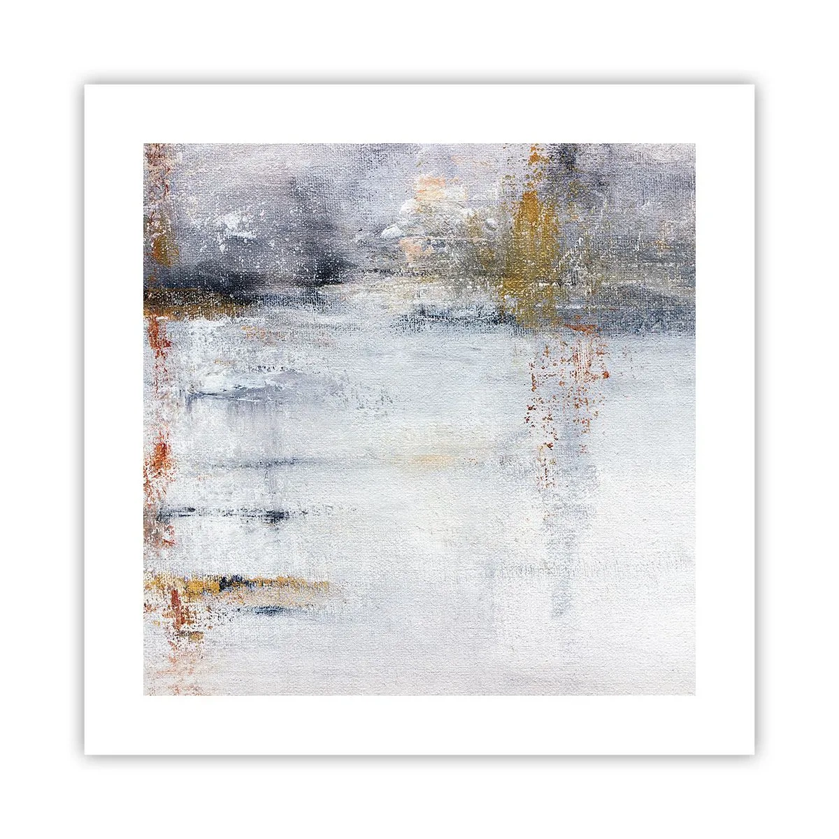 Plakat - Za powietrza zasłoną - 40x40 cm