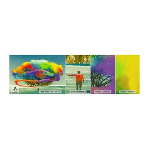 Fototapeta Próbka Premium Canvas - Ożywić ten świat - Abstrakcja, Człowiek, Nowoczesny Wzór - 100x30 cm