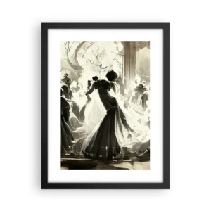 Plakat w czarnej ramie - Wielka maskarada - 30x40 cm