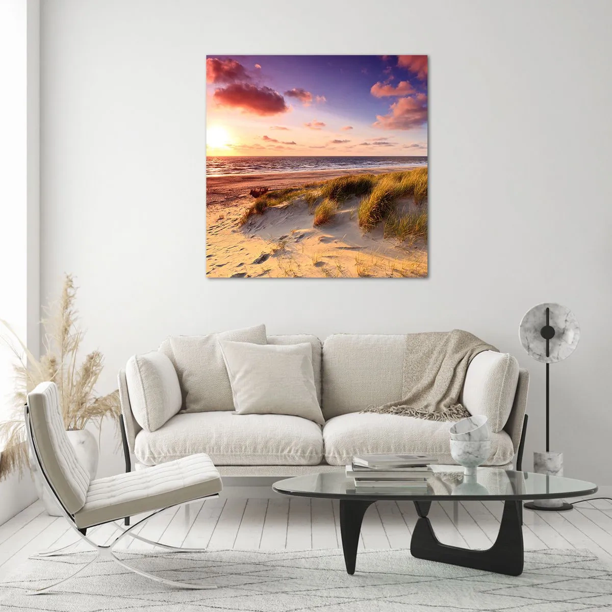 Obraz na szkle - Już latem pachnie powietrze - 60x60 cm