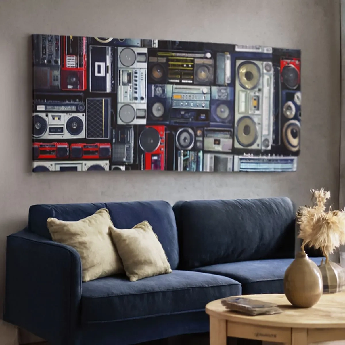 Obraz na płótnie - Tęsknota za latami 80. - 100x40 cm