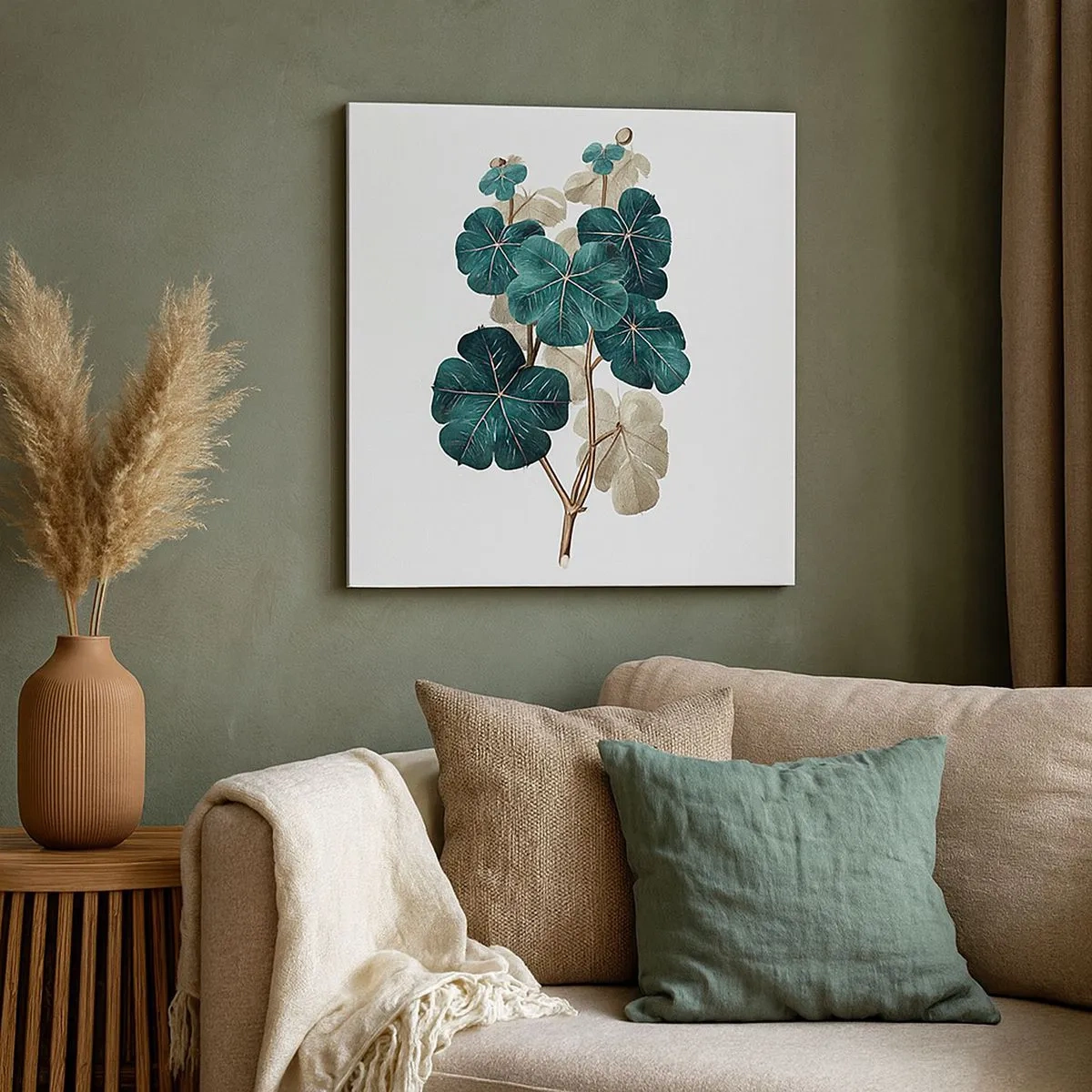 Obraz na płótnie - Ze starego zielnika - 30x30 cm