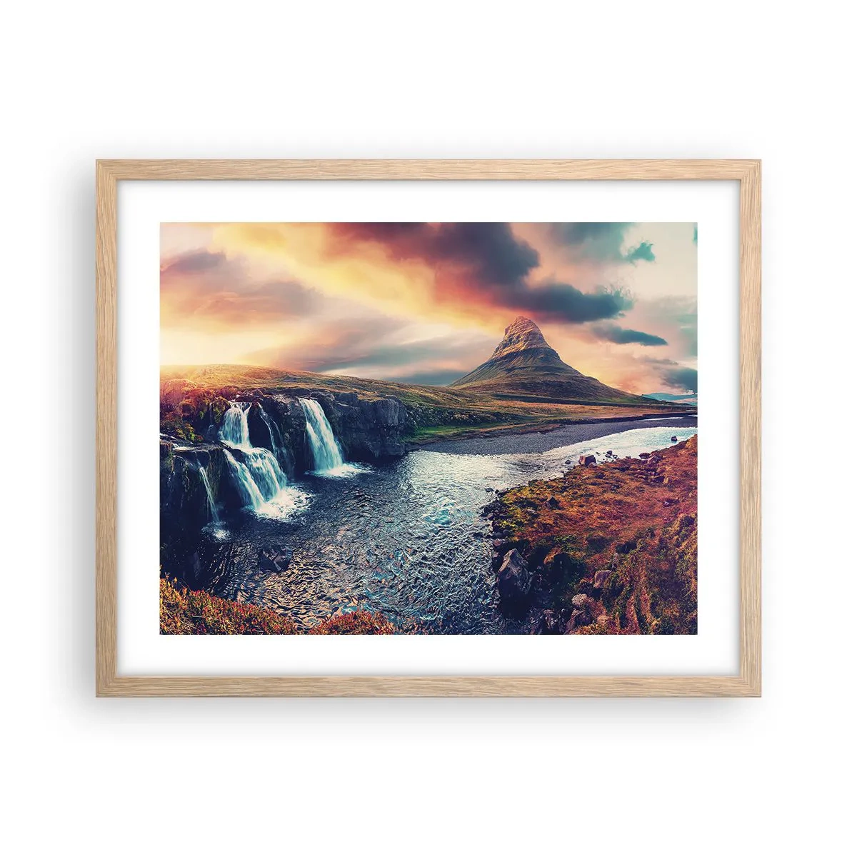 Plakat w ramie jasny dąb - W majestacie przyrody - 50x40 cm