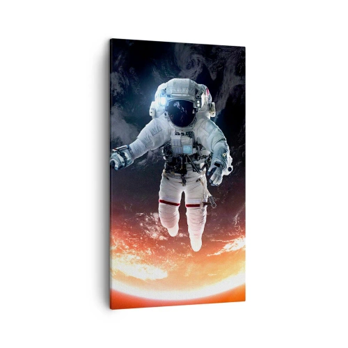 Obraz na płótnie - Mogę zostać jeszcze chwilę? - 45x80 cm
