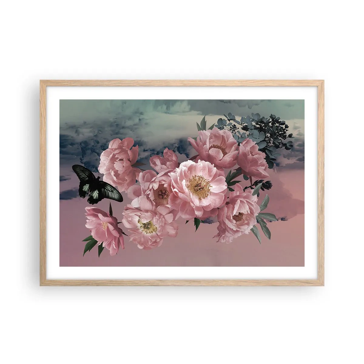 Plakat w ramie jasny dąb - Szczyt romantyzmu - 70x50 cm