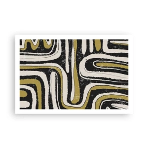 Plakat - Kompozycja: trakty i zaułki - 91x61 cm