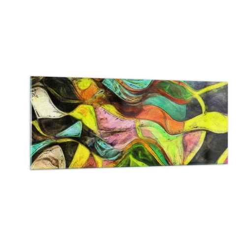 Obraz na szkle - Ruch to życie - 100x40 cm