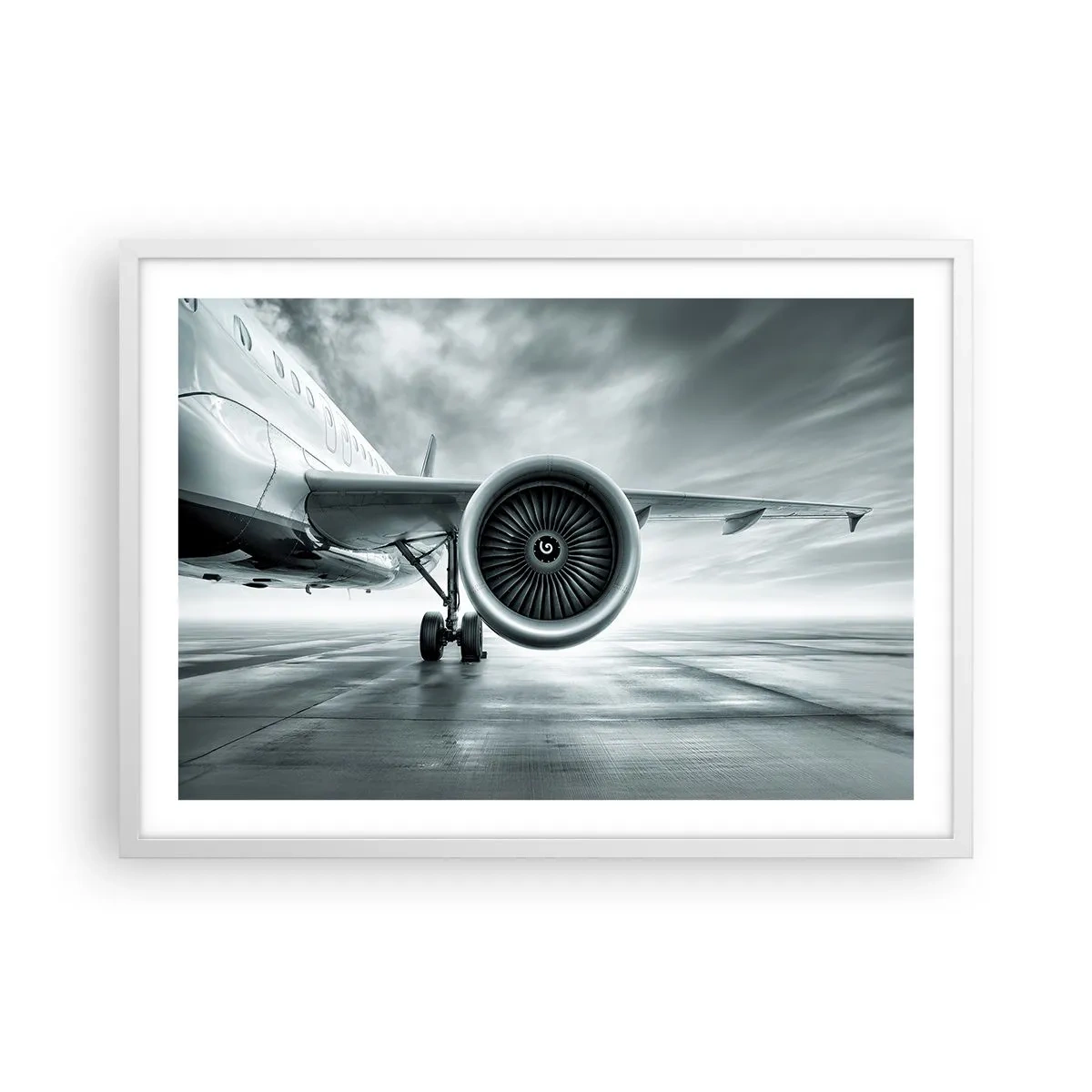 Plakat w białej ramie - Jest moc! - 70x50 cm