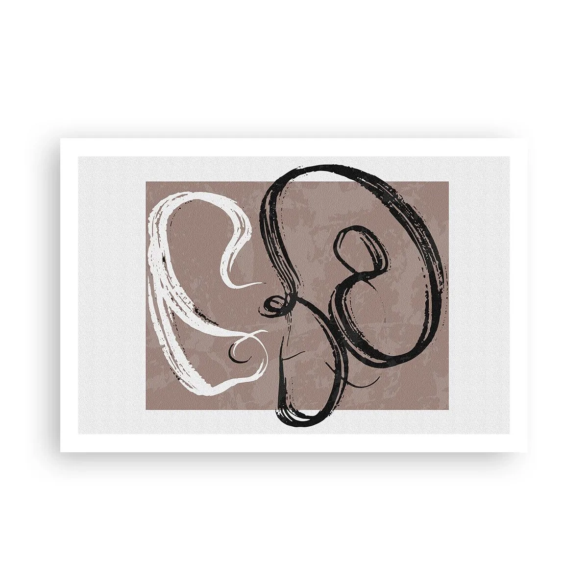 Plakat - Kompozycja – poszukiwanie pełni - 91x61 cm