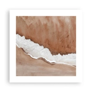 Plakat - W kolorach ziemi - 40x40 cm