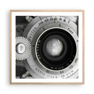 Plakat w ramie jasny dąb - Opowieść o Hollywood - 60x60 cm