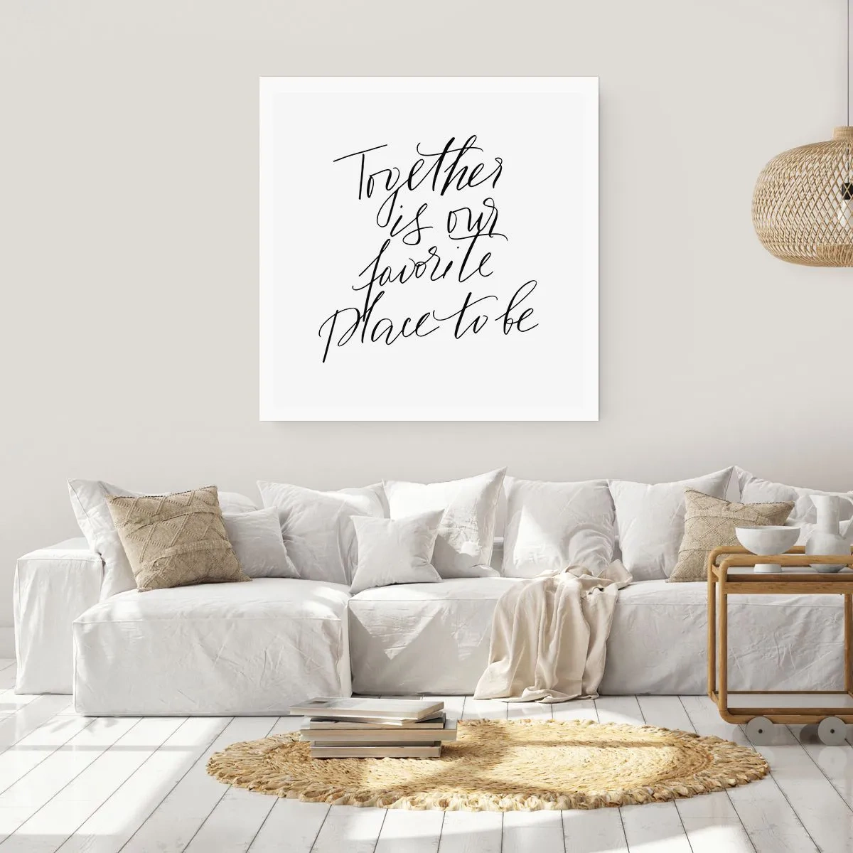 Plakat - Też to czujesz? - 30x30 cm