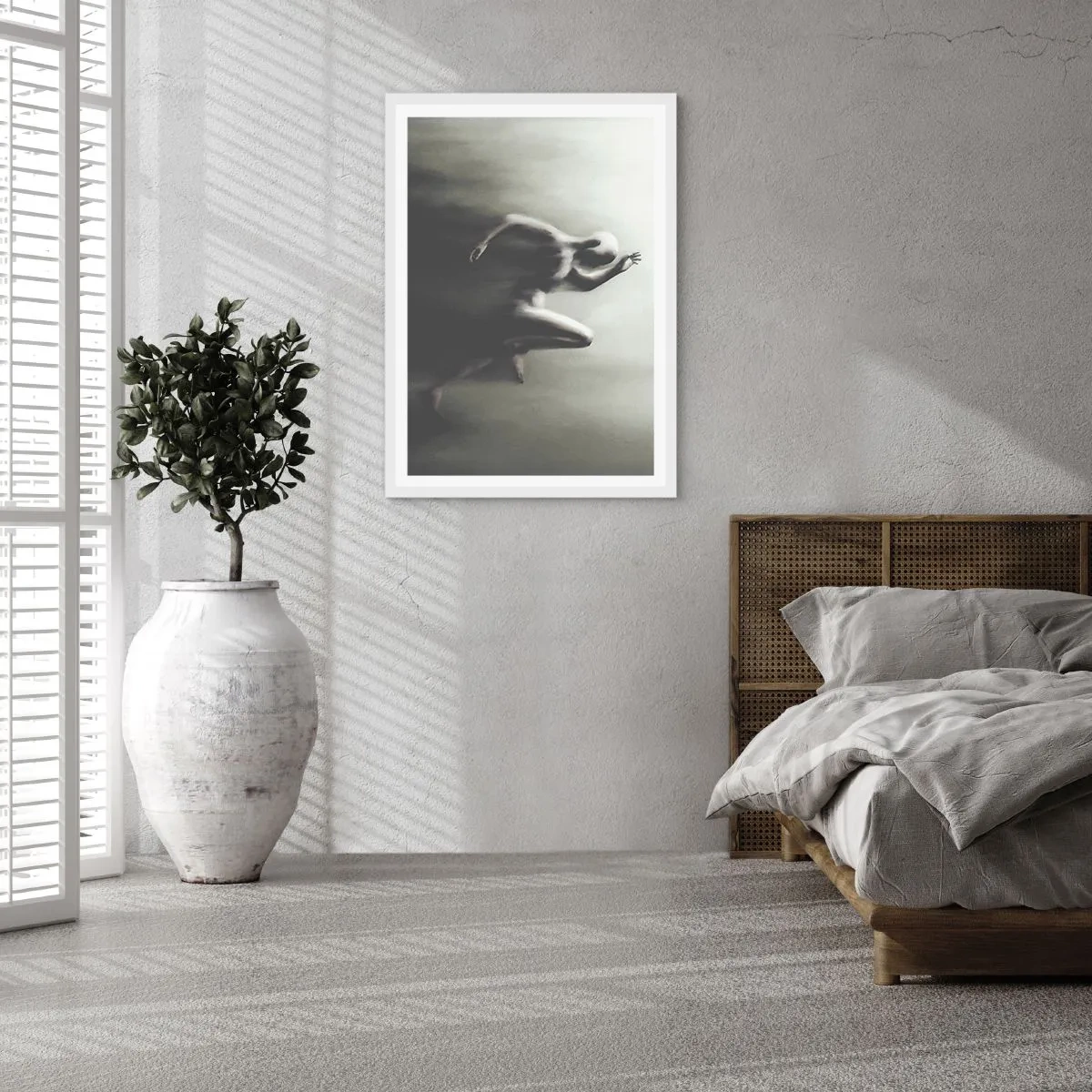 Plakat w białej ramie - Niepowstrzymany - 40x50 cm