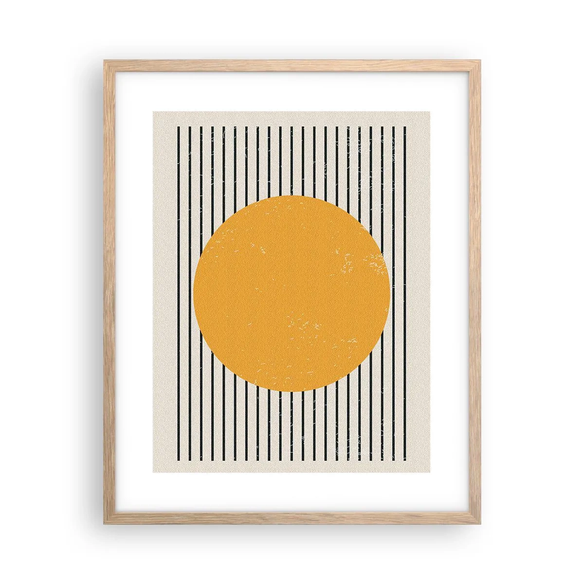 Plakat w ramie jasny dąb - Siła prostoty - 40x50 cm