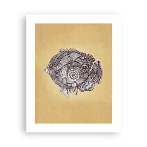 Plakat - Z oceanu ornamentów - 40x50 cm