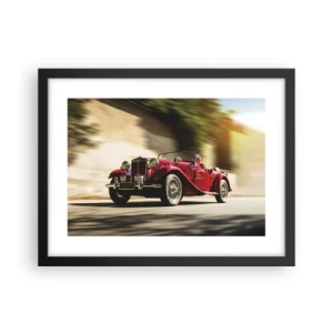 Plakat w czarnej ramie - Piękniejszy niż Nike z Samotraki - 40x30 cm