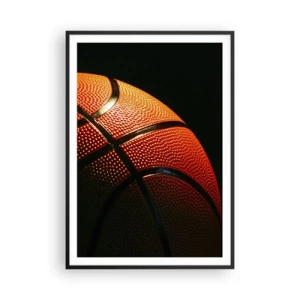 Plakat w czarnej ramie - Piękna jak planeta - 70x100 cm