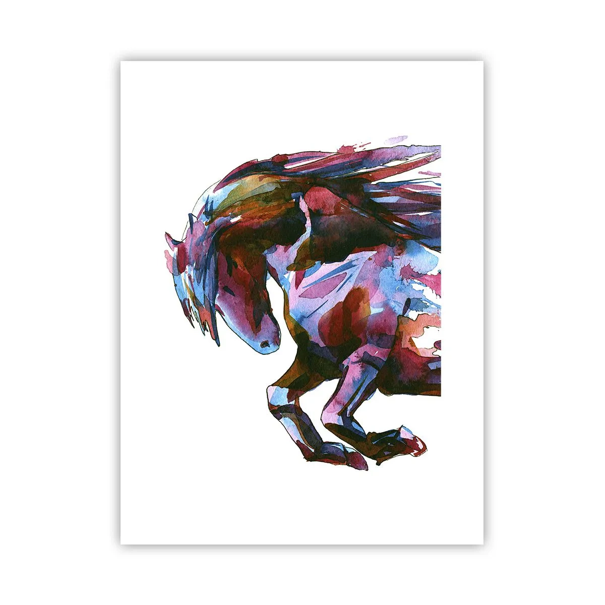 Plakat - W uniesieniu - 30x40 cm