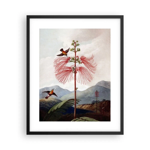 Plakat w czarnej ramie - W tropikalnym raju - 40x50 cm