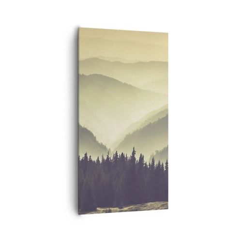 Obraz na płótnie - Za siedmioma górami… - 65x120 cm