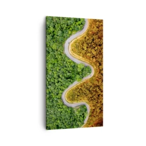 Obraz na płótnie - Granice i przełomy - 45x80 cm