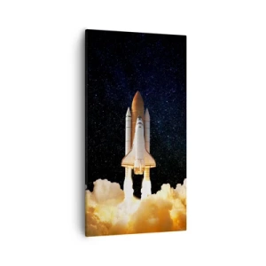Obraz na płótnie - Ad astra! - 55x100 cm