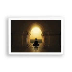 Plakat w białej ramie - Pełna harmonia - 91x61 cm