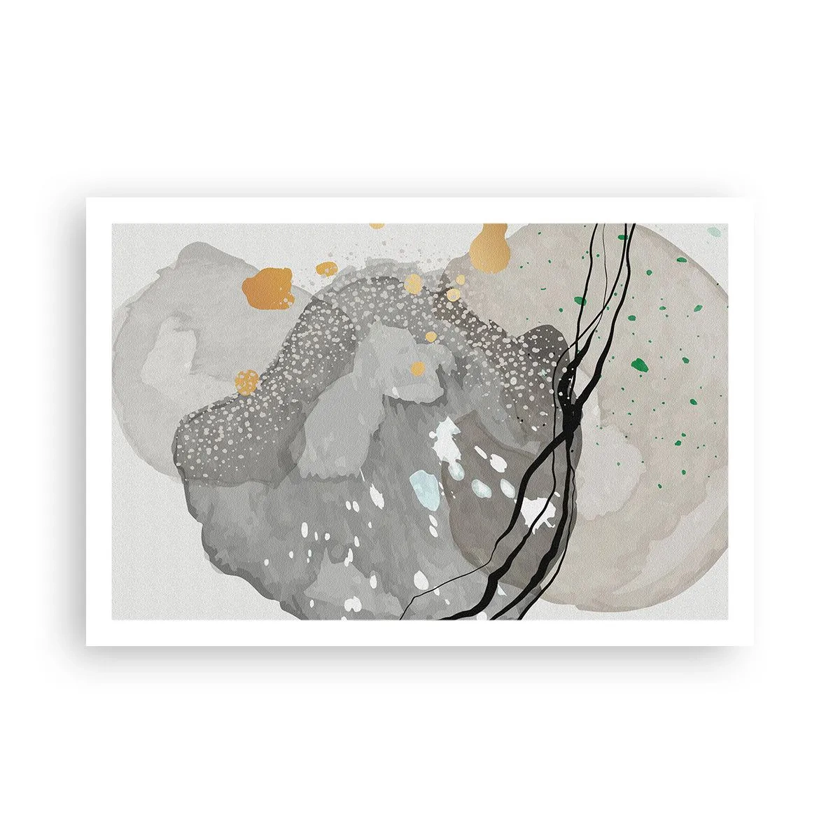 Plakat - Kompozycja organiczna - 91x61 cm