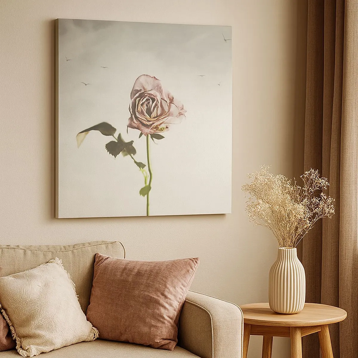 Obraz na płótnie - Powitanie wiosny - 30x30 cm