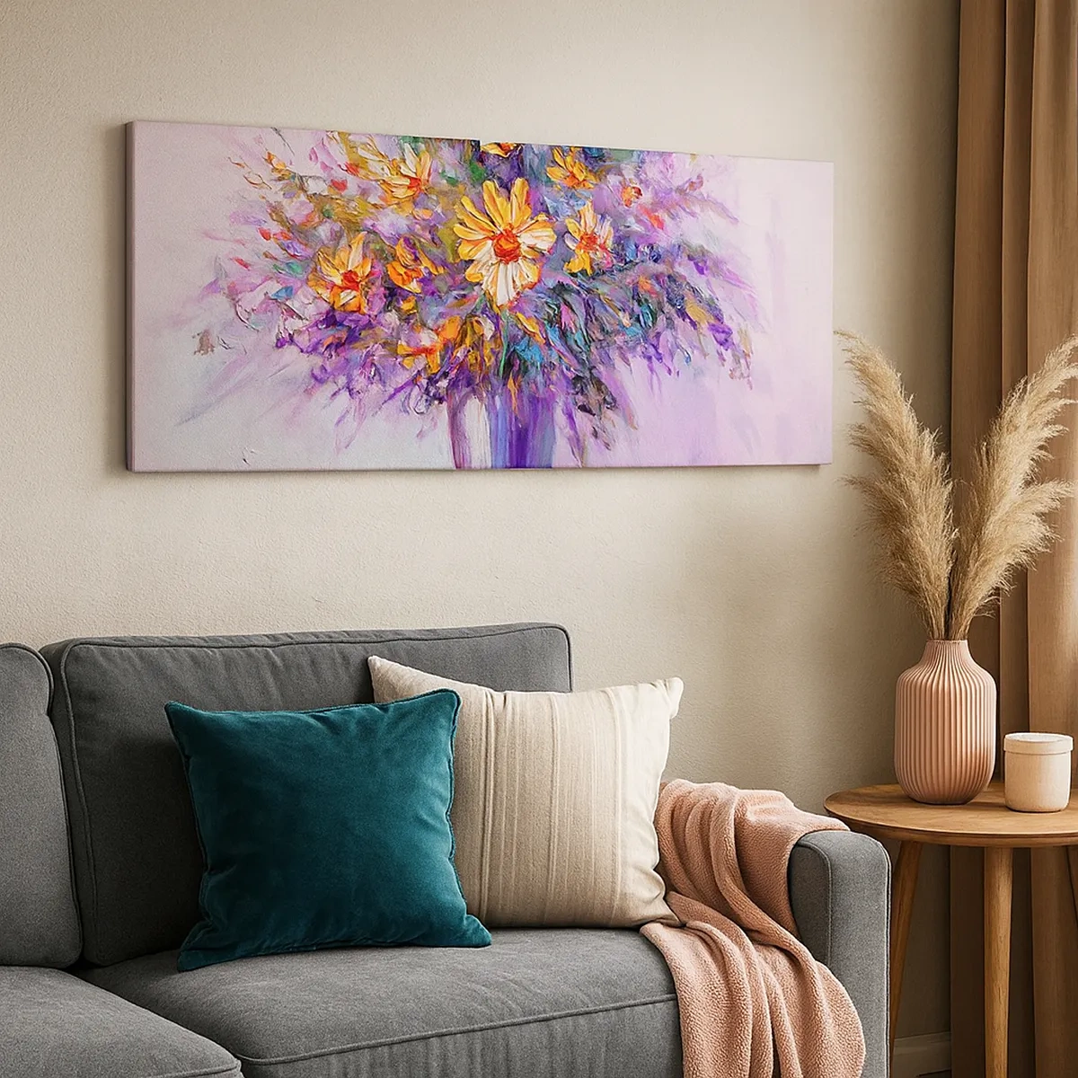 Obraz na płótnie - Słodko pachnie, słodko wygląda - 30x30 cm