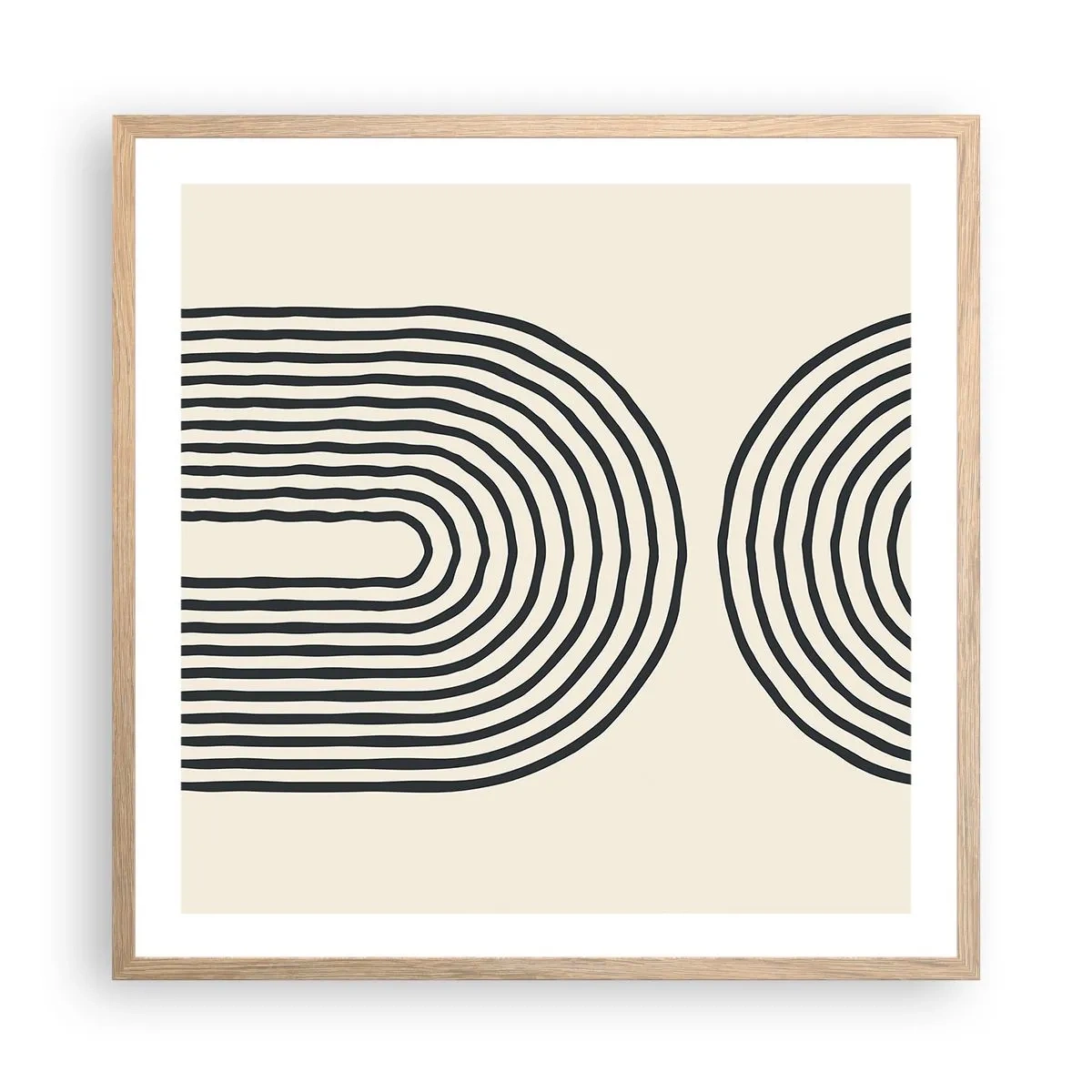 Plakat w ramie jasny dąb - Już za chwilę… - 60x60 cm