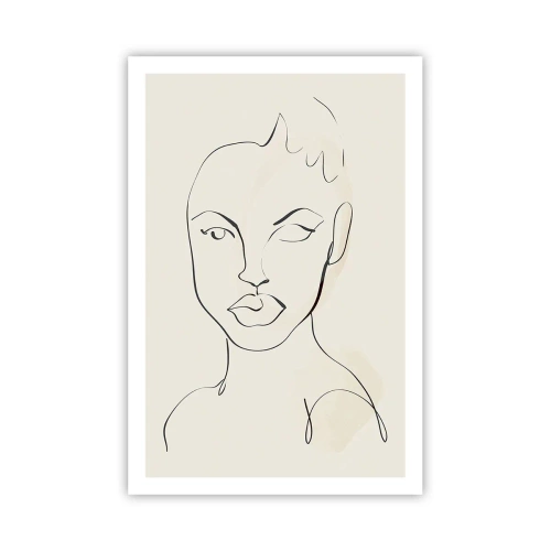 Plakat - Zarys zmysłowości - 61x91 cm