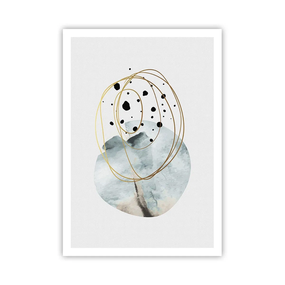 Plakat - W objęciach przestrzeni - 70x100 cm