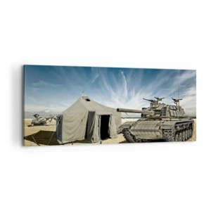 Obraz na płótnie - Militarny sen - 100x40 cm
