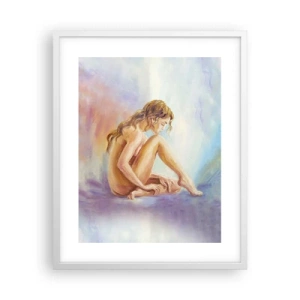 Plakat w białej ramie - Akt młodości - 40x50 cm
