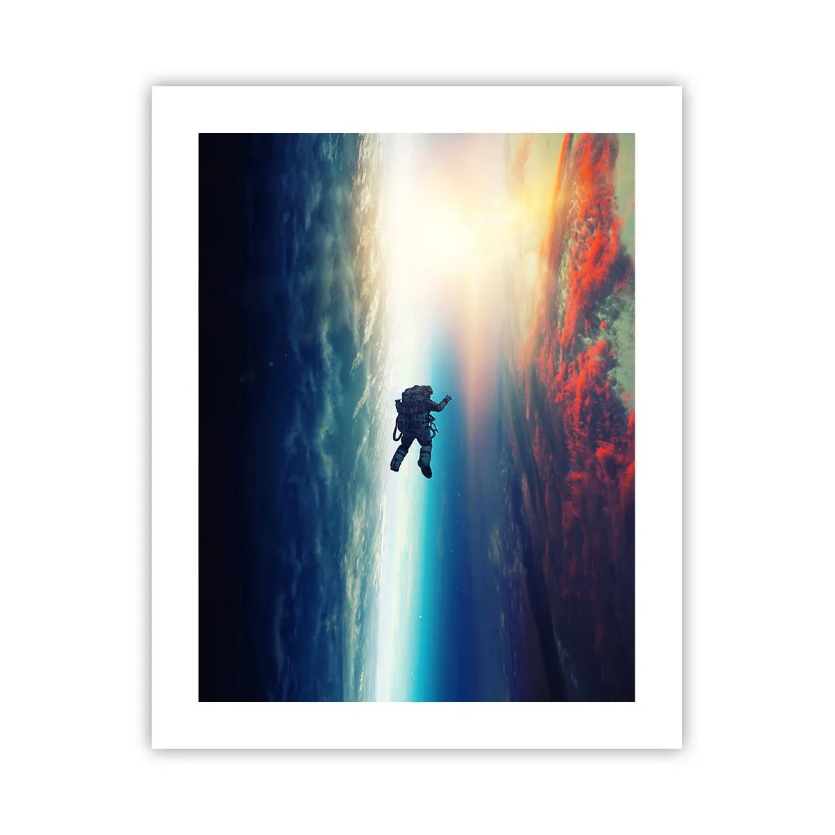 Plakat - Mierzyć się ze wszechświatem - 40x50 cm