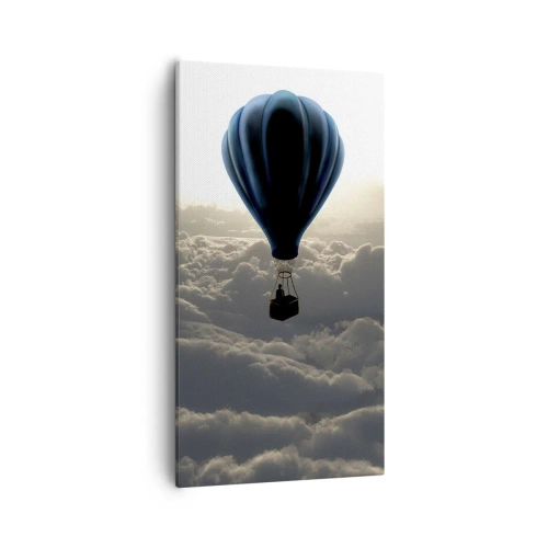 Obraz na płótnie - Wędrowiec ponad chmurami - 55x100 cm