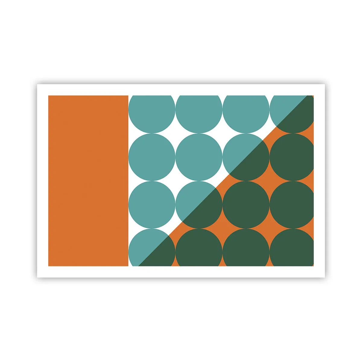 Plakat - W górę i na skos - 91x61 cm