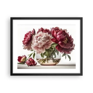 Plakat w czarnej ramie - W pełnym rozkwicie urody - 50x40 cm