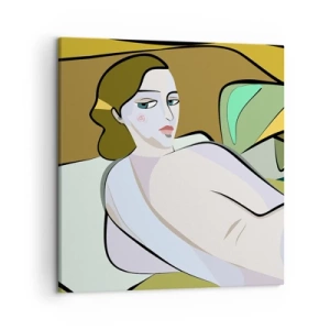 Obraz na płótnie - Portret intymny - 50x50 cm